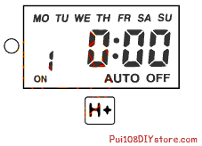 ภาพอนิเมชั่น วิธีใช้ปุ่ม H+ ตั้งโปรแกรม AHC15A ,how to use H+ button,programing ,description ,gif animation