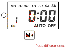 ภาพอนิเมชั่น วิธีใช้ปุ่ม M+ ตั้งโปรแกรม AHC15A ,how to use M+ button,programing ,description ,gif animation
