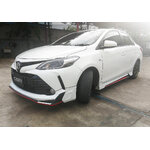 ชุดแต่งรถ สเกิร์ต-สปอยเลอร์ Toyota Vios 2017-2020 ทรง Rider V1 By OSR