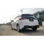 ชุดแต่งรถ สเกิร์ต-สปอยเลอร์ New Yaris 2018 ทรง Rider-M