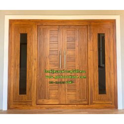 ประตู หน้าบ้านสวยๆ GS- 198 ชุดสำเร็จ