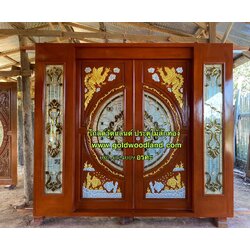 ประตูบานเลื่อน หน้าบ้านสวยๆ GS- 106