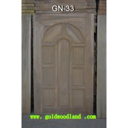 บานหน้าต่างไม้สัก GN-33