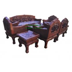 ชุดรับแขกไม้สัก แบบที่ 10