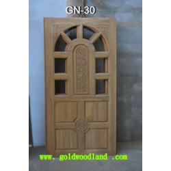 บานหน้าต่างไม้สัก GN-30