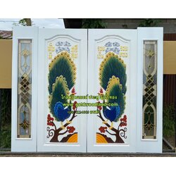 ประตูหน้าบ้านไม้สักสวยๆ GBBB - 336