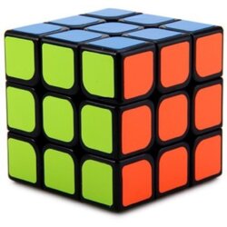 รูบิค 3x3x3 Guanlong ดำ ขาว