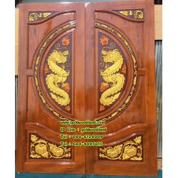 ประตูบ้าน บานคู่ GBB - 121 (คลิกรายละเอียดที่รูป)