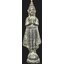 พระกรุวัดเลียบ กทม. ปางยืนห้ามสมุทร เนื้อชิน