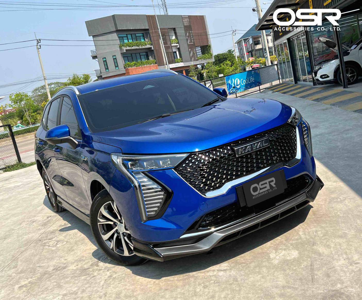 ชุดแต่งรถ-สเกิร์ต-อุปกรณ์แต่งรถ GWM Haval Jolion ปี 2022 ทรง Ativus