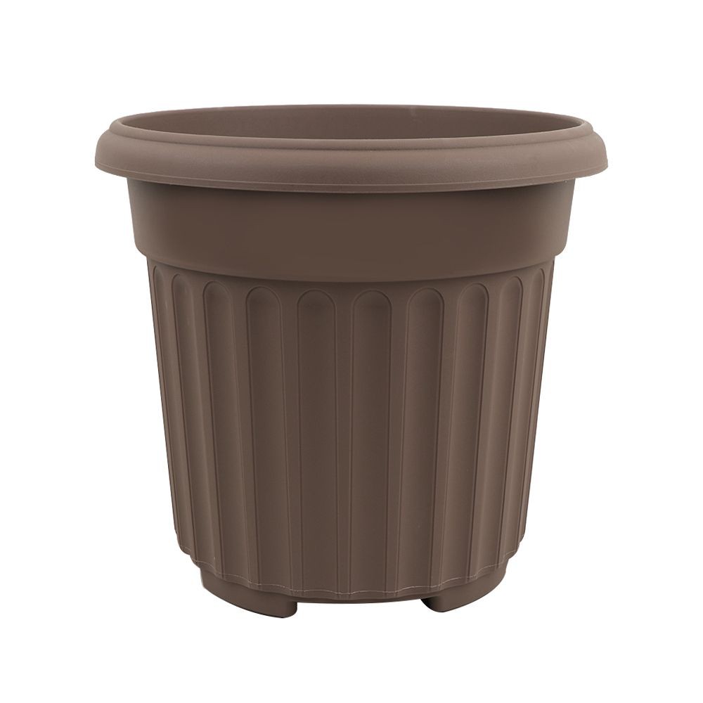 กระถางพลาสติก BABA RD-260 สี LATTE PLASTIC PLANT POT BABA RD-260 LATTE