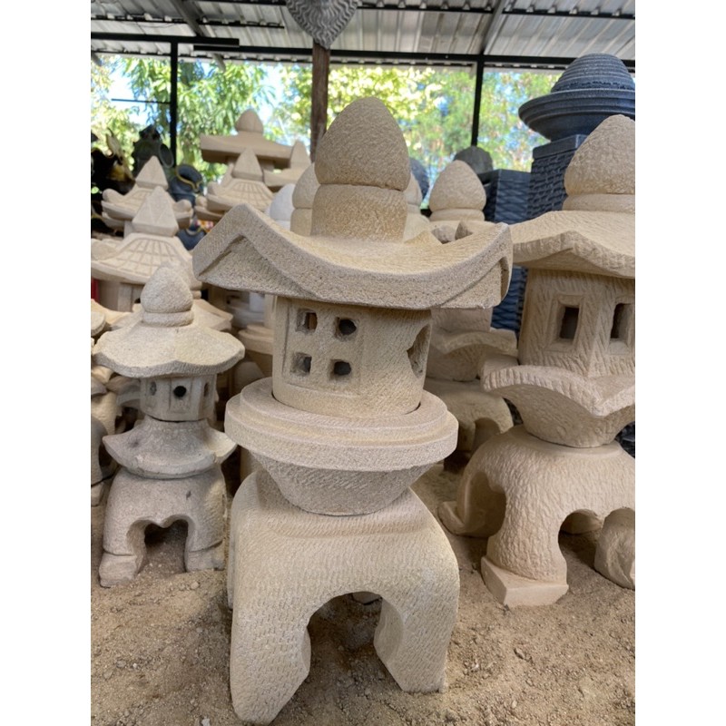 เก๋งจีน โคมไฟตั้งในสวน โคมไฟแต่งสวน