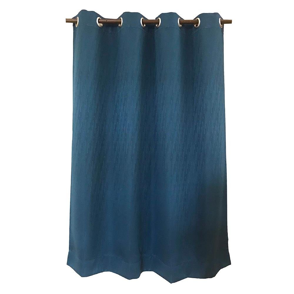 ผ้าม่าน EYELET CHILD FREEDOM STYLE RANDAH UV 145X220 ซม. สีน้ำเงิน ผ้าม่านประตู CURTAIN ผ้าม่านและมู่ลี่