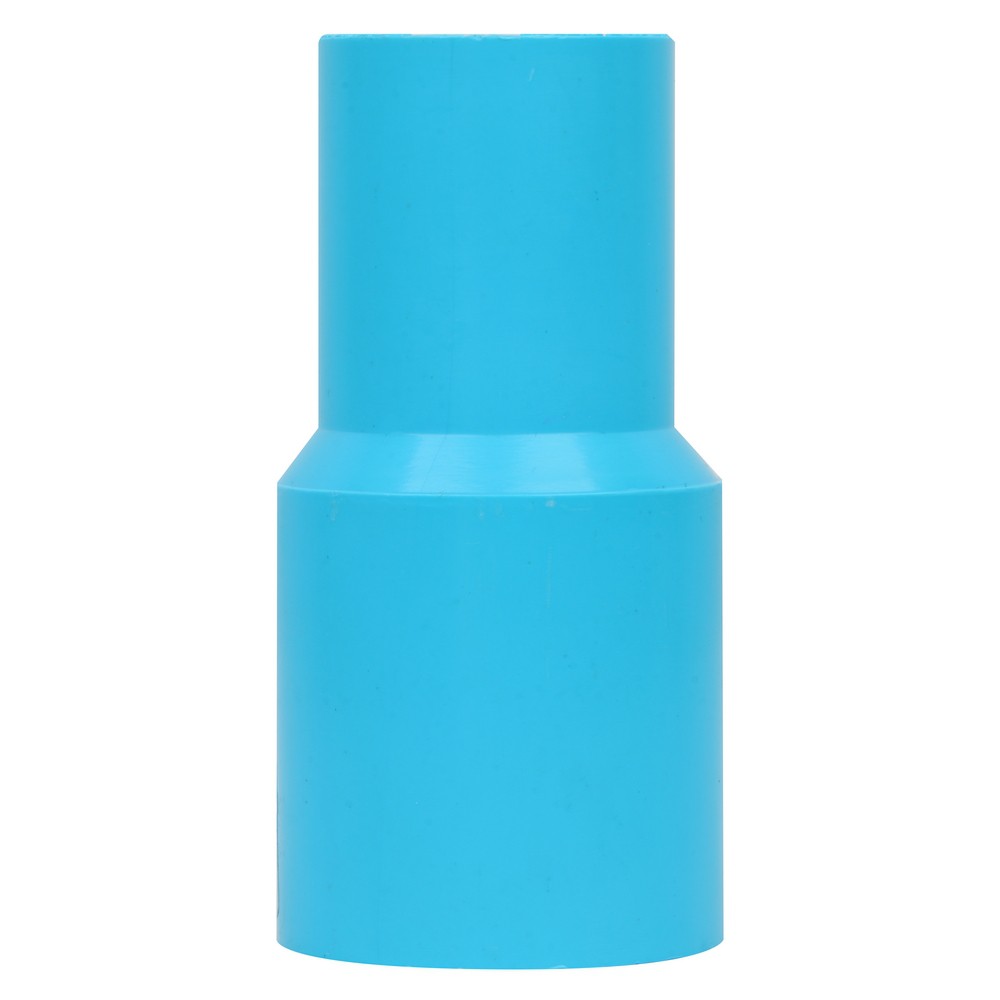 ท่อประปา ข้อต่อ ท่อน้ำ ท่อPVC ข้อต่อตรงลด-หนา SCG 1"x3/4" สีฟ้า REDUCING SOCKET PVC SCG 1"x3/4" LIGHT BLUE