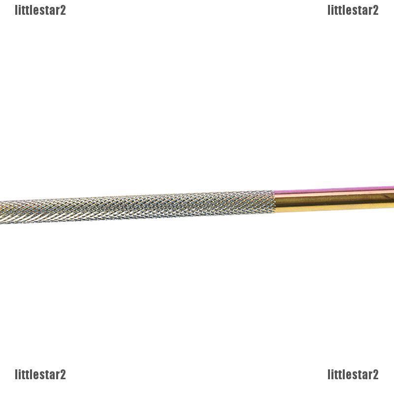 {MUV} อุปกรณ์ที่ขูดทำความสะอาดเล็บเจล ทรงสามเหลี่ยม {LJ}