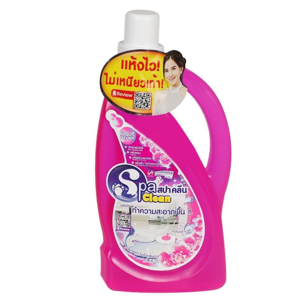 น้ำยาทำความสะอาดพื้น SPA CLEAN โรแมนติกโรส 1200 มล. LIQUID CLEANING FLOOR 1200ml SPA CLEAN ROMANTIC ROSE