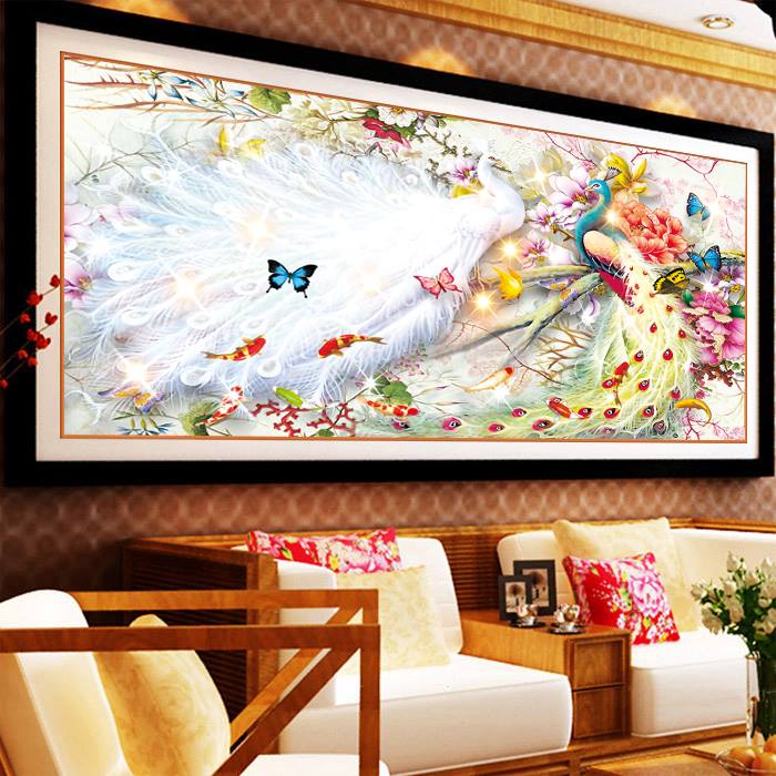 ฝูงแมวเหมียวจอมป่วน ชุดปักครอสติส พิมพ์ลาย ครอสติสจีน งานฝีมือทำที่บ้าน DIY