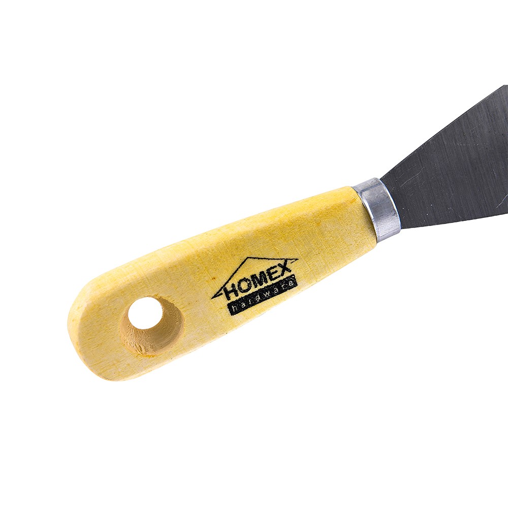 เครื่องมือช่าง งานปูน ฉาบปูน เกรียงโป๊วสี ด้ามไม้ ซิโน 2" 2" SCRAPER WOODEN SHINO GRIP TROWEL