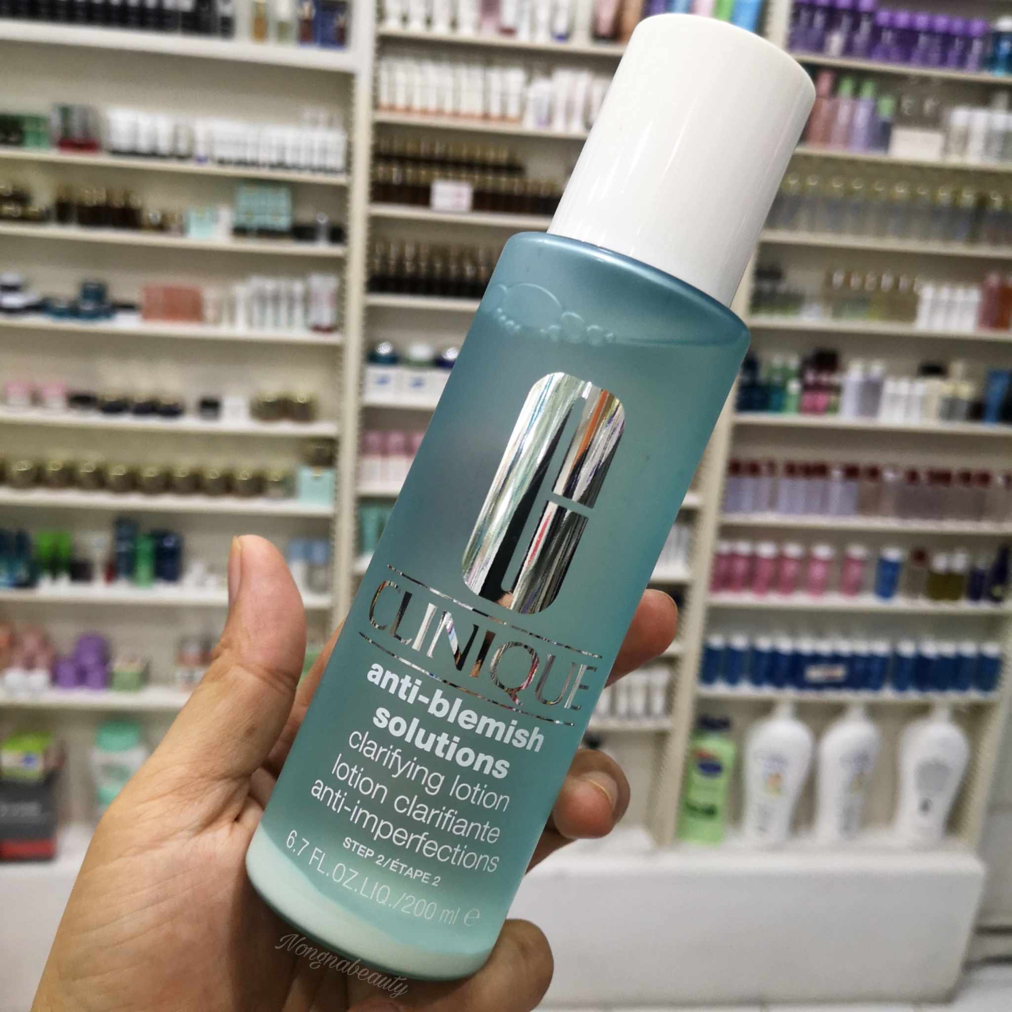 Clinique Anti-Blemish Solutions Clarifying Lotion 200ml โลชั่นเช็ดผิวเพื่อผลัดเซลล์ผิว