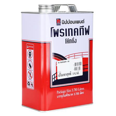 ทินเนอร์ NIPPON PAINT HI-THINNER 04 1 แกลลอน มีประสิทธิภาพด้านการยึดเกาะ