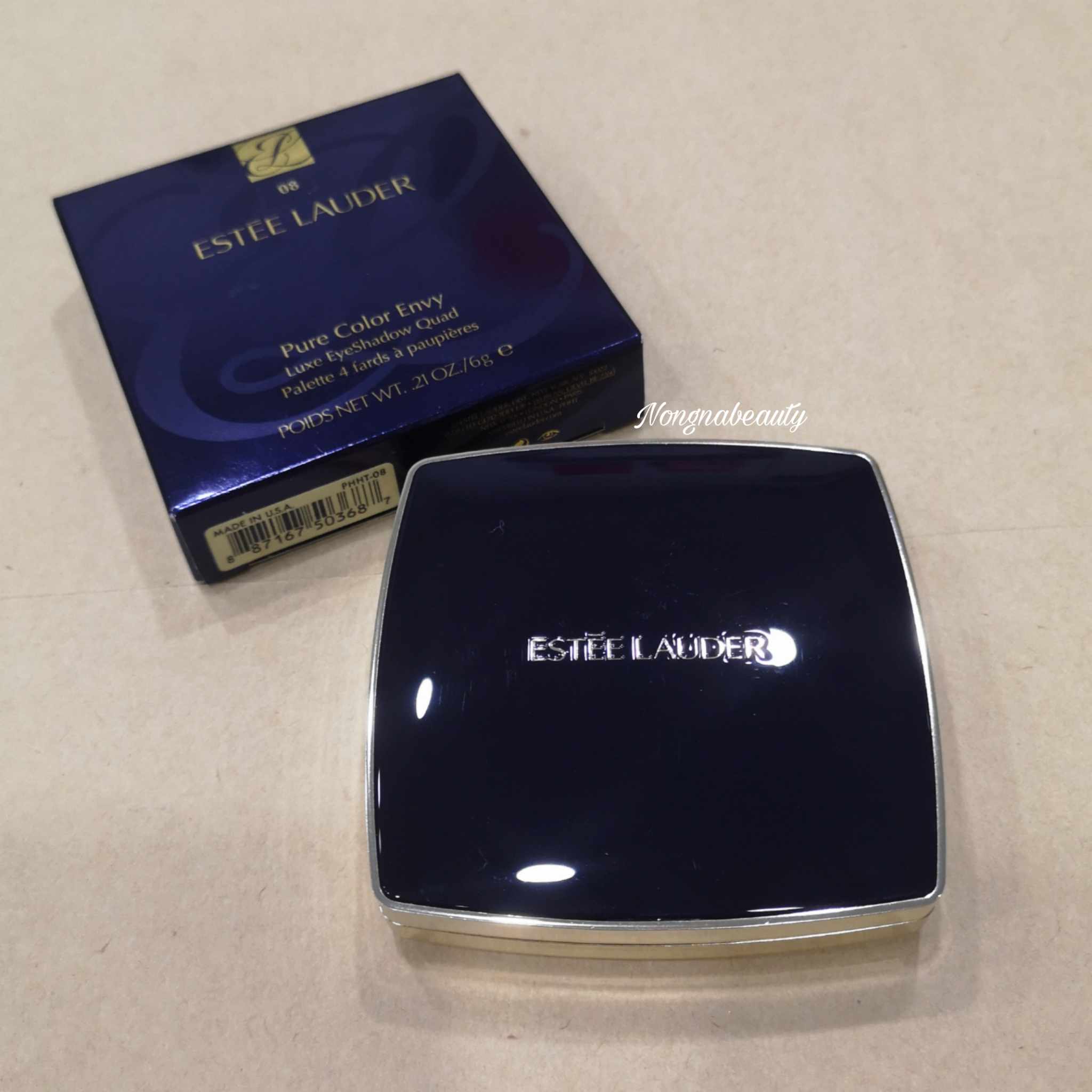 Estee Lauder Pure Color Envy Luxe Eyeshadow Quad (สี 08 WILD EARTH)