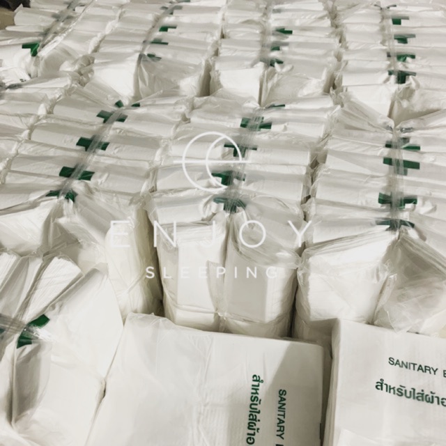 ( 2 pack ) ถุงใส่ผ้าอนามัย sanitary bag เนื้อหนา ถุงผ้าอนามัย แพคละ 100 ชิ้น จัดเก็บทิ้งให้เรียบร้อยเพื่อความสะอาด ปลอด