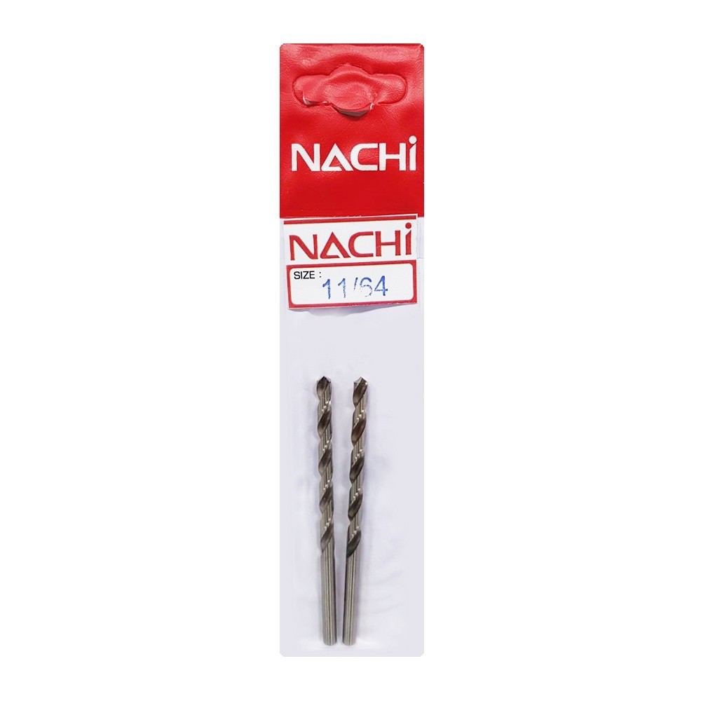 เครื่องมือช่าง สว่าน ดอกสว่าน ดอกเจาะเหล็ก NACHI 11/64" NACHI 11/64" METAL DRILL BIT