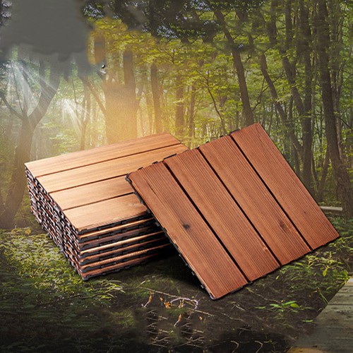 FIT แผ่นไม้ปูพื้น แผ่นไม้ตกแต่งสวน YF-1445