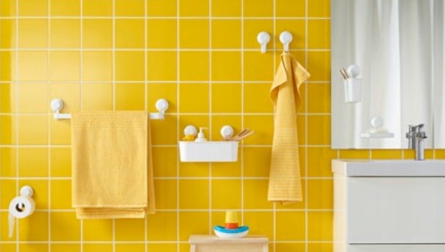 ที่ใส่กระดาษชำระแบบดูดติดผนัง, ขาว IKEA(TISKEN)