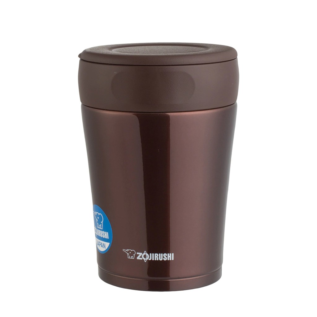 ZOJIRUSHI กระติกอาหารสุญญากาศ รุ่น SWGCE36TA ขนาด 0.36 ลิตร สีน้ำตาล