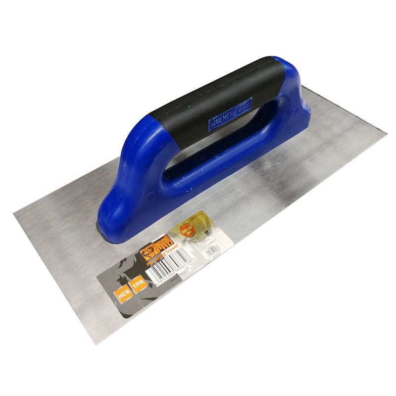 เครื่องมือช่าง GIANT KINGKONG PRO เกรียงเหล็กฉาบปูนด้ามจับไฟเบอร์ รุ่น KKP45304 สีน้ำเงิน - เทา เกรียง