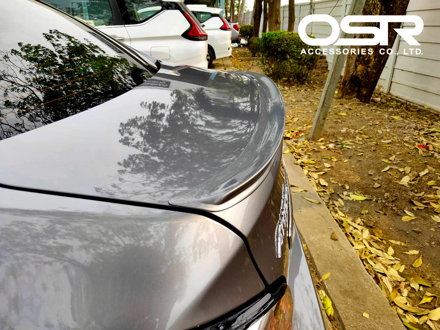 ชุดแต่งรถ สเกิร์ต-สปอยเลอร์ New Mitsubishi Attrage 2020 ทรง SR-Limited By OSR