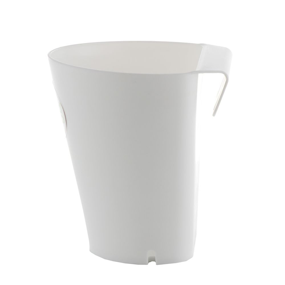 กระถางแขวนพลาสติก SPRING 13 ซม. สีขาว PLASTIC POLYETHYLENE HANG POT 13CM WHITE