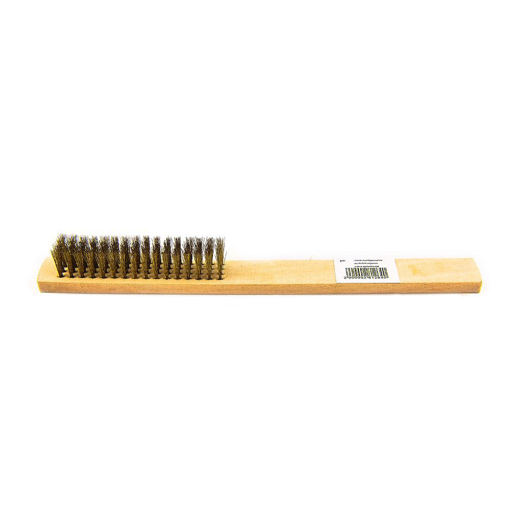 แปรงทองเหลือง ซิโน 4 แถว 4 ROW BRASS BRUSH SHINO BRUSH