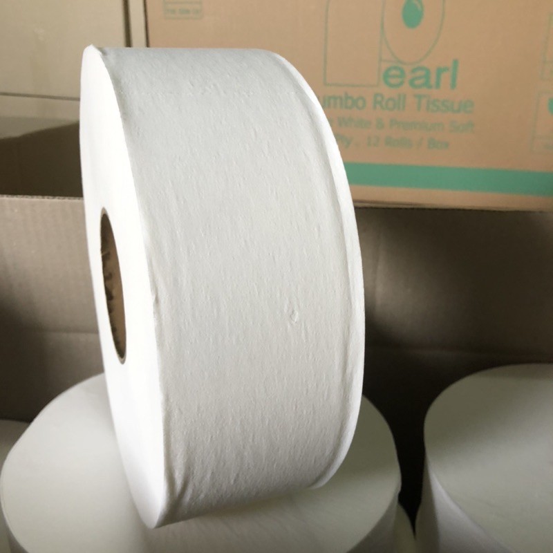 🔥⚡️ลดหนักมาก..รับประกันถูกที่สุด‼️🧻 กระดาษชำระม้วนใหญ่ JRT [ยกลัง12ม้วน อัดลาย 300m 2ชั้น] !!🧻(Jumbo roll tissue)
