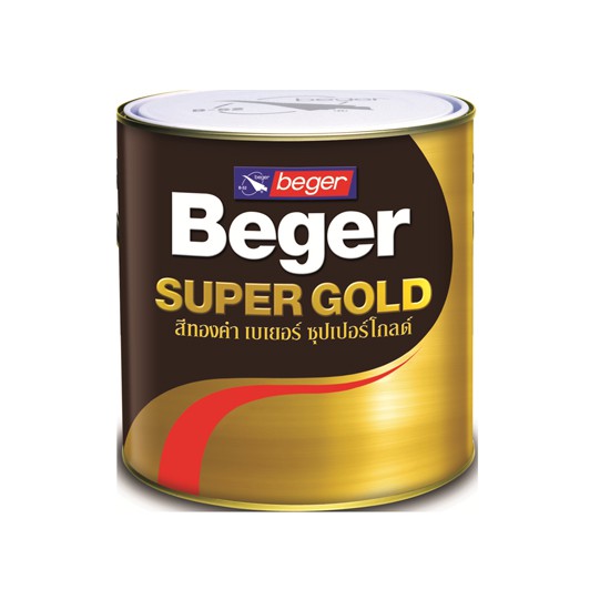 วัสดุก่อสร้าง สีทาบ้าน สีทาทั่วไป สีทอง BEGER #234 1/4GL