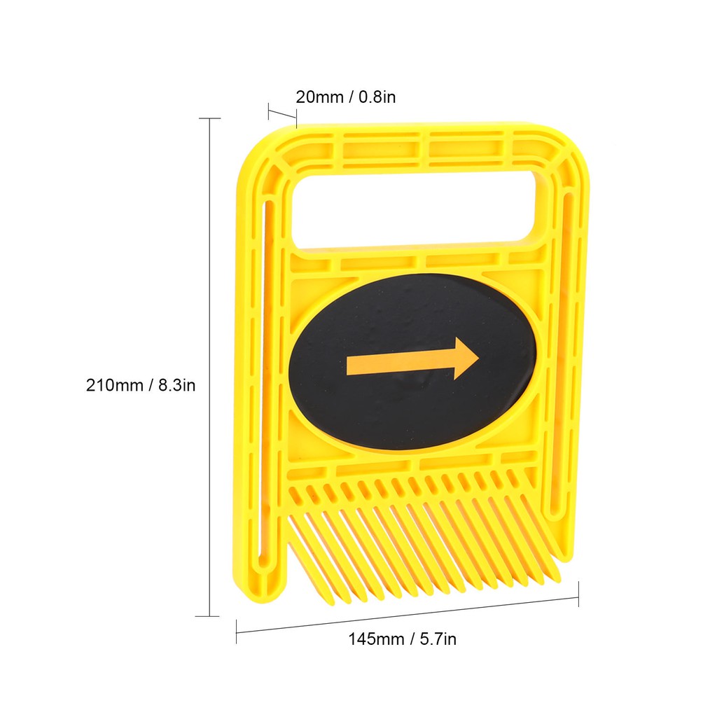 หวีดันไม้ ดันไม้ อุปกรณ์ช่วยดันไม้ งานไม้ อุปกรณ์ช่างไม้ ทรงสี่เหลี่ยม Feather Loc