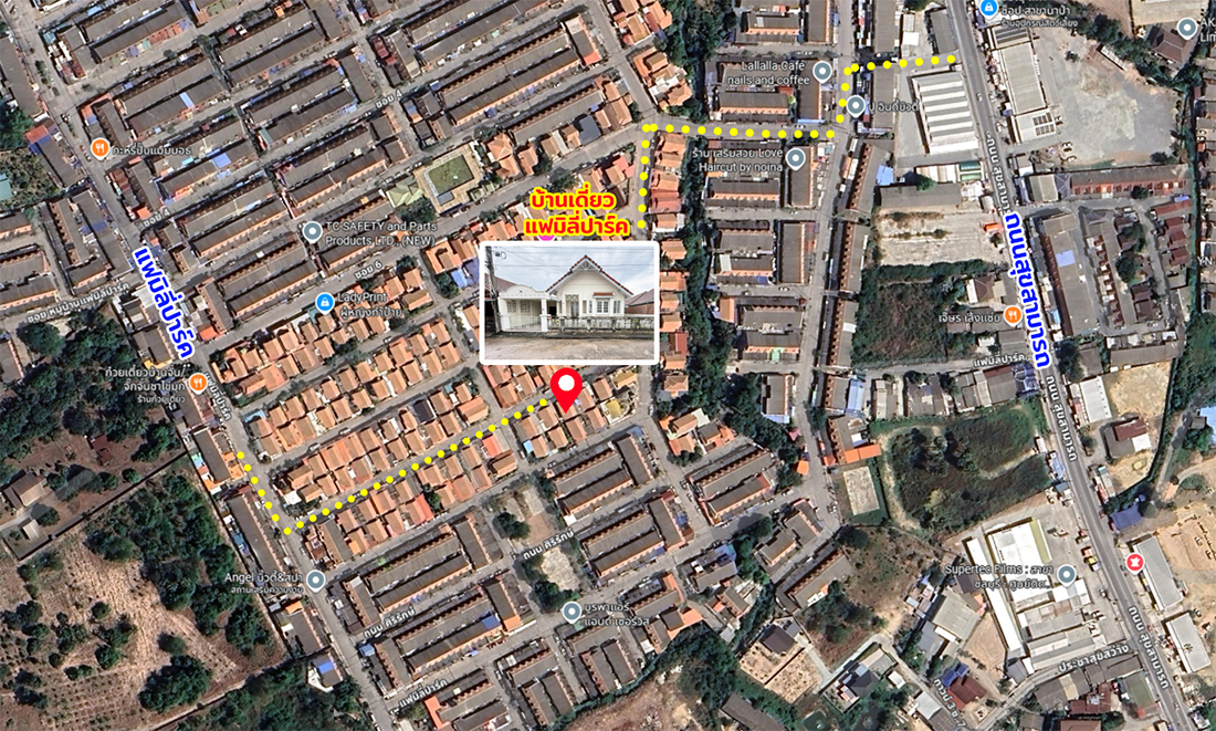 86371 ขายบ้านเดี่ยว หมู่บ้านแฟมิลี่ปาร์ค ชลบุรี (Family Park)พร้อมเข้าอยู่