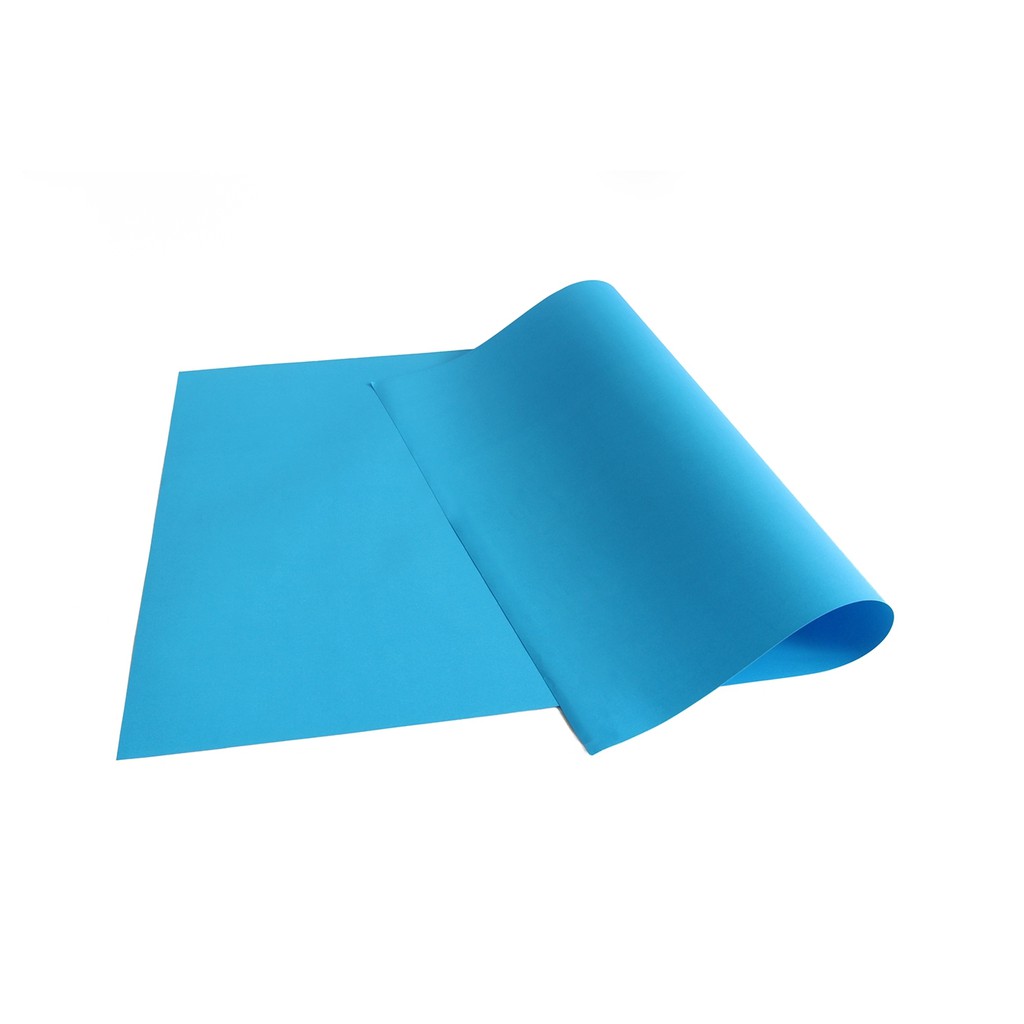 PP210 สีฟ้าอ่อน กระดาษโปสเตอร์ 2 หน้า 20 แผ่น