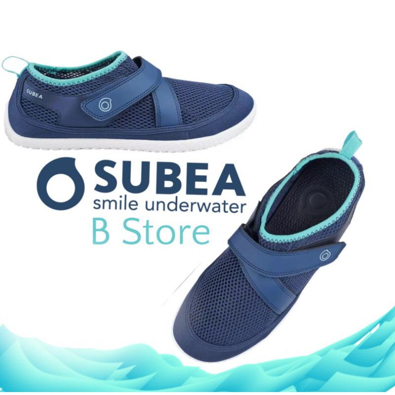 รองเท้าลุยน้ำรุ่นใหม่ Subea Aquashoes500 สี Turquoise