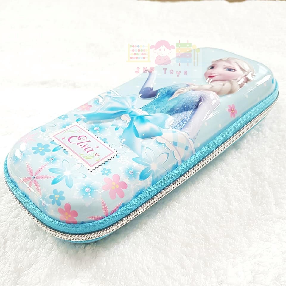 กล่องดินสอลาย Frozen เเบบซิป ลายเอลซ่า