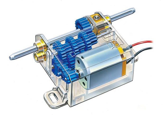 70190 TAMIYA Mini Motor Multi-Ratio Gearbox (12-Speed)