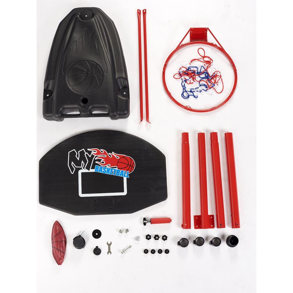 !!สินค้าขายดี!! แป้นบาสปรับระดับได้ ชุดแป้นบาสตั้งพื้น Adjustable Basketball Stand