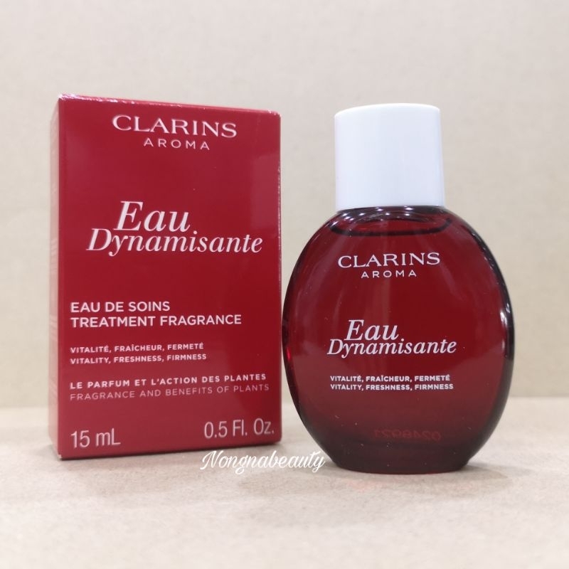 CLARINS Eau Dynamisante 15ml.(ขนาดทดลอง) น้ำหอมที่กลิ่นหอมสดใส คลายความตึงเครียดของร่างกายและจิตใจ