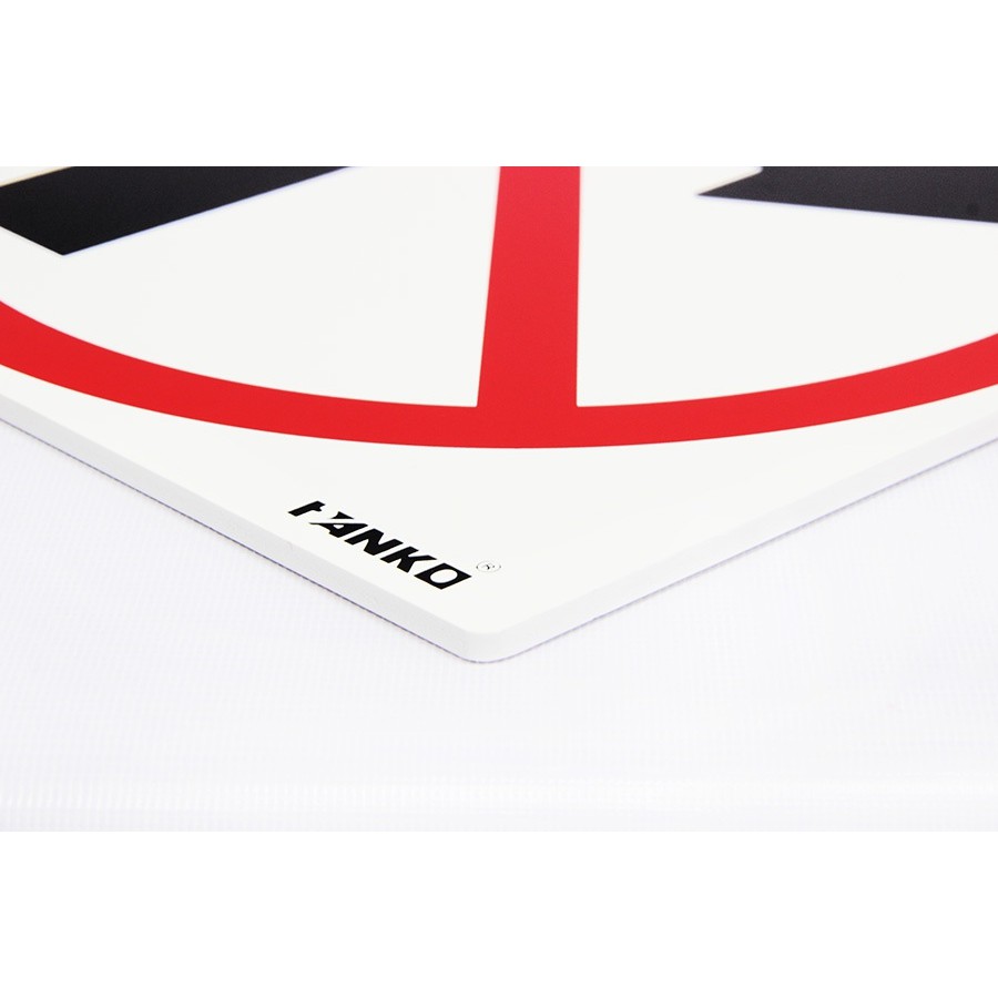 SA2106-ป้ายจราจร ห้ามเลี้ยวขวา ขนาด 30*30ซม PV5mm