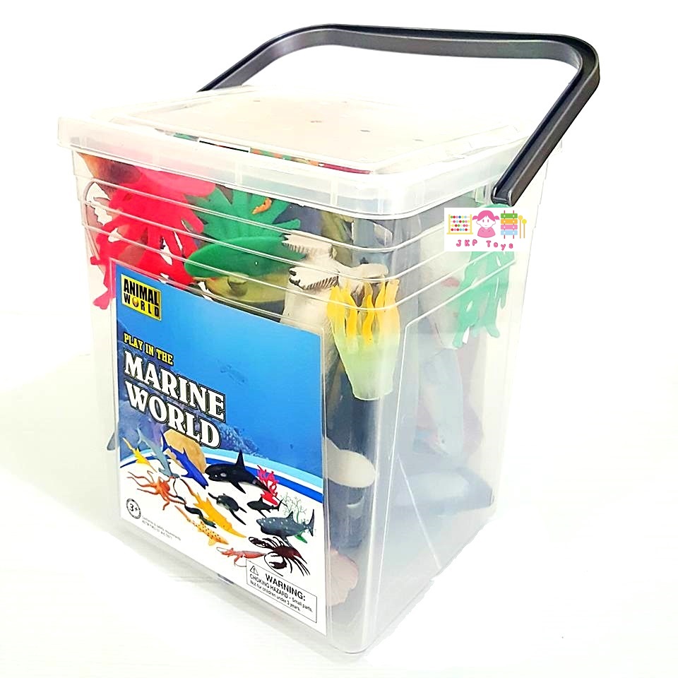 โมเดลพลาสติกเกรดดี ลายสัตว์ทะเลเเละขั้วโลก