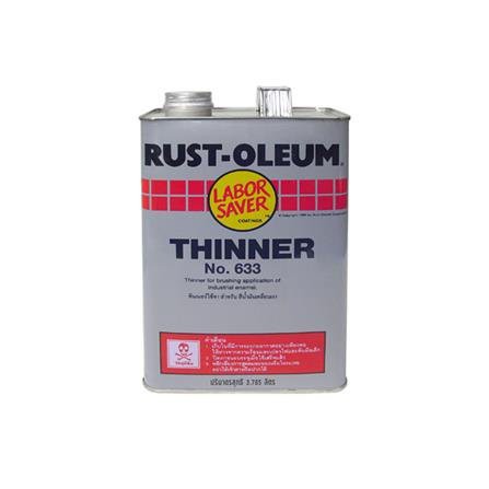 ทินเนอร์ RUST-OLEUM #633 1GL มีประสิทธิภาพด้านการยึดเกาะ