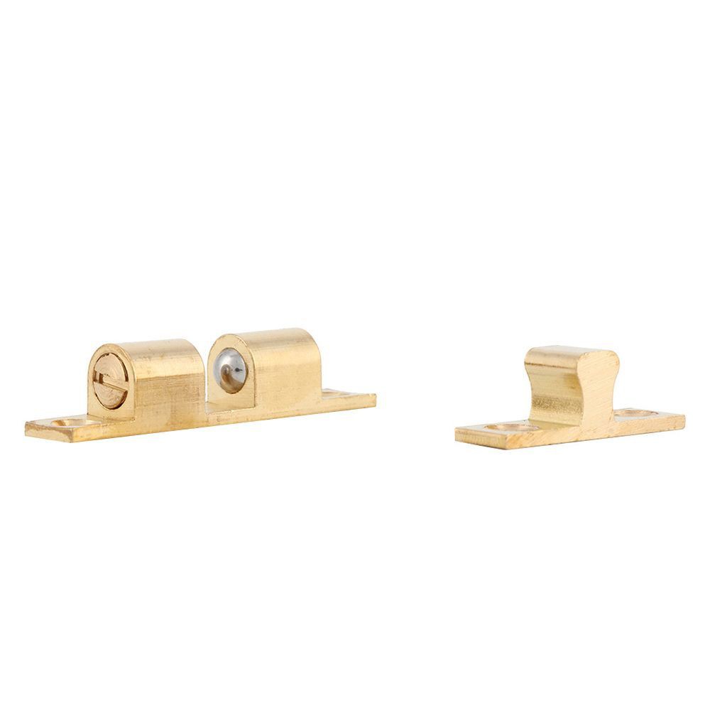 กันชนแม่เหล็กก้ามปู HAFELE 482.02.262 สีทองเหลือง TWIN BALL CATCH HAFELE 482.02.262 BRASS