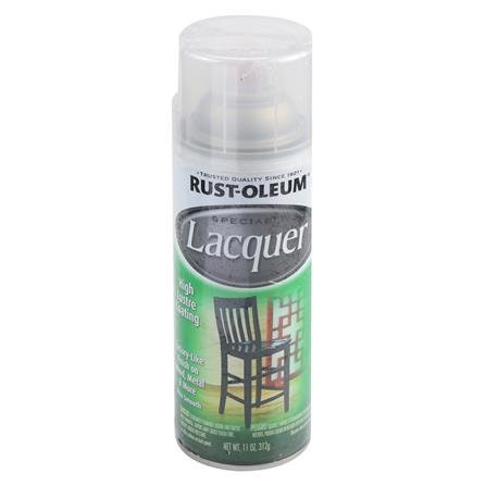 สีสเปรย์แล็คเกอร์ RUST-OLEUM สีใส 11 ออนซ์ มาตรฐานระดับโลก