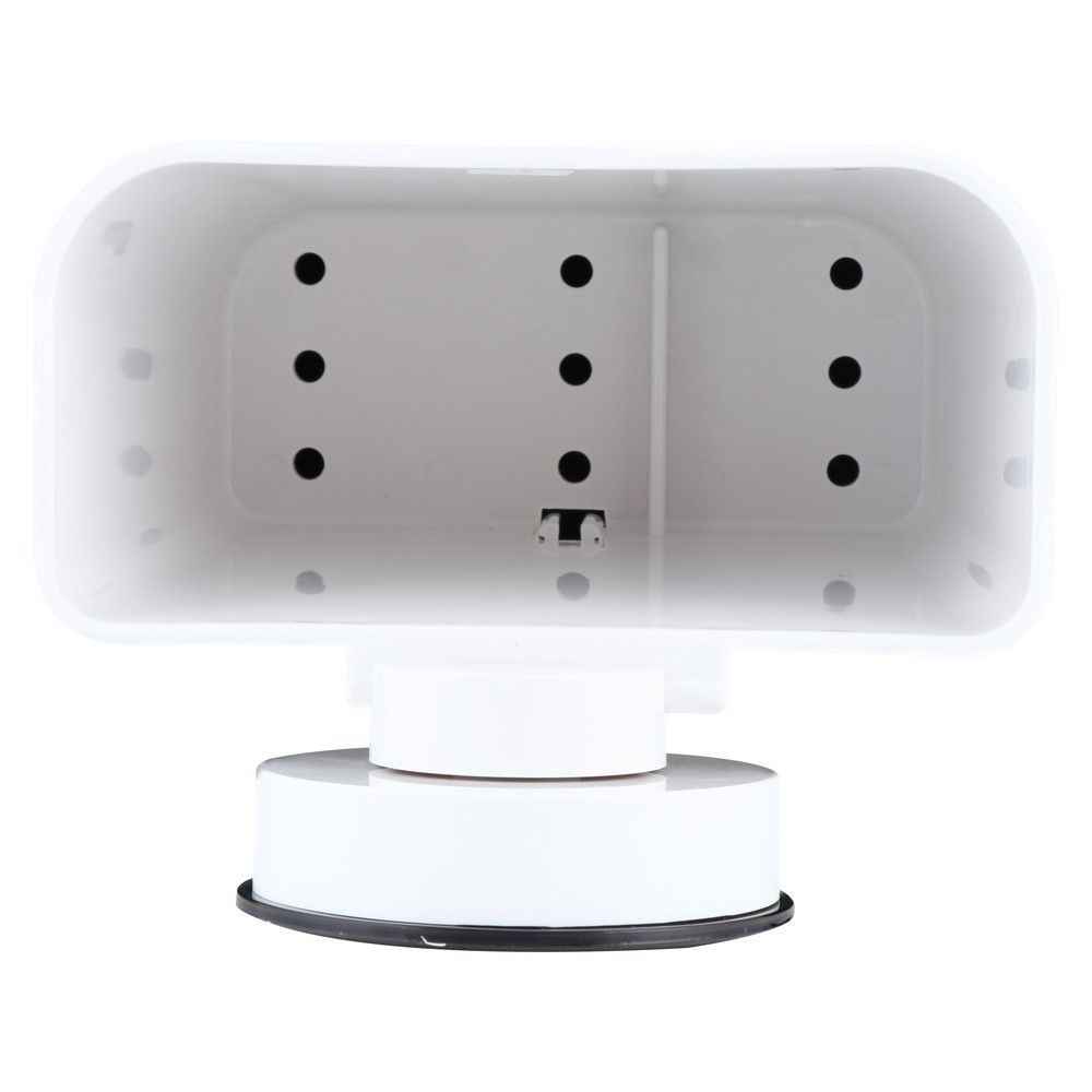 ที่ใส่อุปกรณ์ในครัวสุญญากาศ DEHUB PKT120-WH60 สีขาว HANGING SHELF PLASTIC KITCHEN UTENSIL DEHUB PKT120-WH60